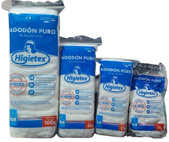 Algodón Puro Zig Zag Higietex