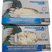 Guantes de Examen de Latex con Talco
